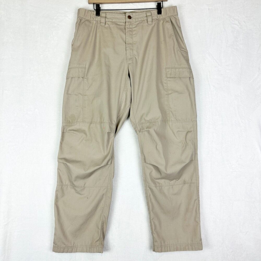 Vertx Phantom LT Tactical Pants Size 36x32 Ripstop Cargo Khaki Articulated